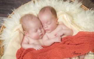 Baby Shooting mit Zwillingen